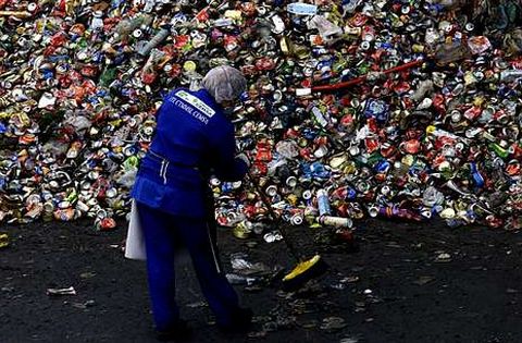 El Concello env�a en trenes la basura a la planta de Sogama, donde se trata.