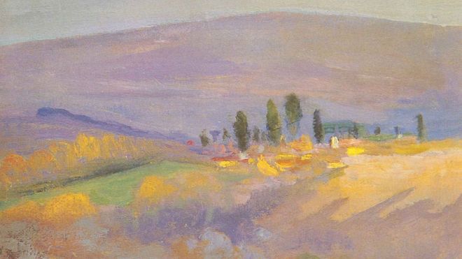 El �leo �Vilamaior�, de Lino Villaf�nez, desapareci� del Museo de Pontevedra en el 2015