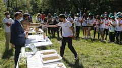 Escolares de Rosal�a de Castro de Xinzo celebraron el D�a del Medio Ambiente