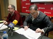 Est�vez y Morgade llegar�n a la C�mara de Comercio con la intenci�n de dimitir. 