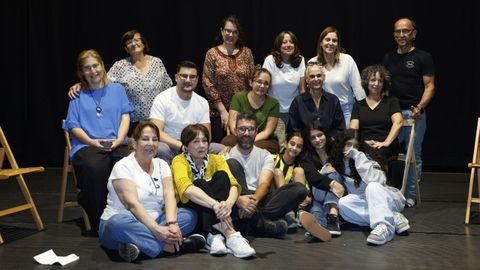 Grupo de teatro Solpor de Celanova.