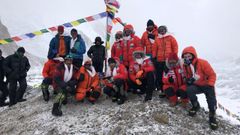 Un gallego en la cima imposible