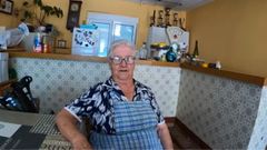 Benigna, una mujer de 92 a�os que vive en una peque�a aldea de Asturias