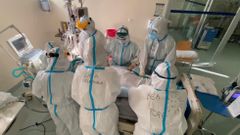 En la uci-covid del CHUO hay 15 pacientes ingresados
