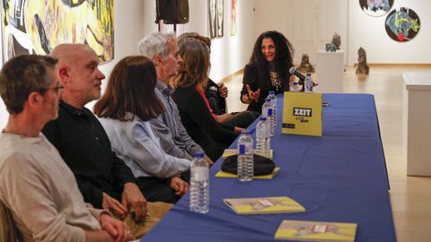 Tareixa Taboada modera una mesa redonda sobre arte contempor�neo 