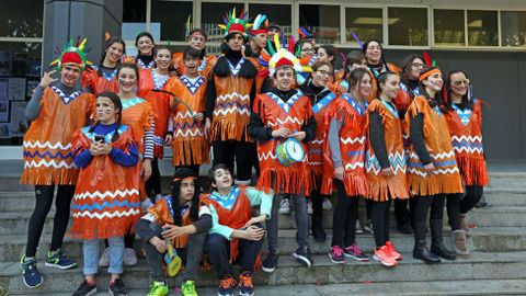 Fiestas de carnavales en los colegios de Barbanza