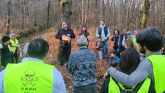 Jornada micolgica por los montes de Bora organizada por la plataforma contra la A-57