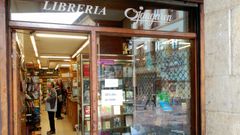 Librer�a Ojanguren.La librer�a Ojanguren en una imagen de archivo, cuando se encontraba en liquidaci�n.