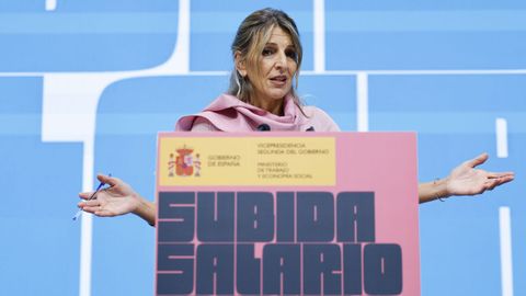 Yolanda D&iacute;az, vicepresidenta segunda y ministra de Trabajo