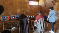 Una treintena de investigadores de la NASA y del Exploratorium de San Francisco han 'tomado' Villalibado, un pueblo semiabandonado de la provincia de Burgos para seguir el eclipse.