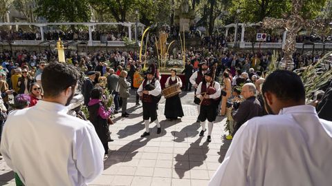 Domingo de ramos en Ourense.