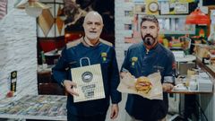 �ngel y Juan est�n al frente de la hamburgueser�a La Estaci�n de Loman