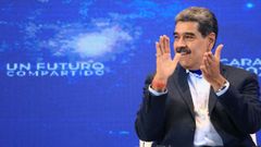 Maduro, el pasado fin de semana en un acto en el palacio Miraflores