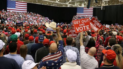 Cierre de campaa de Donald Trump en Ohio