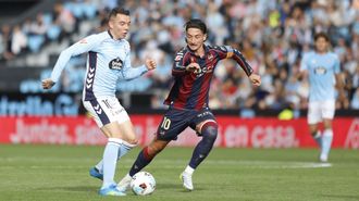 Iago Aspas, en el Celta-Levante de la pasada campa�a.