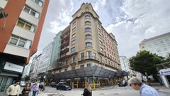 Edificio de la Tesorer�a de la Seguridad Social en la plaza de Vigo