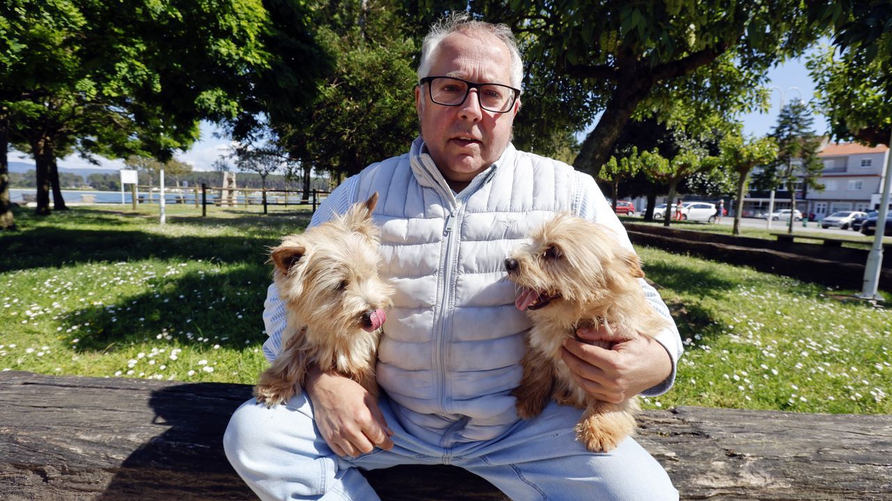 Agustín Fontán, presidente de la Sociedade Canina Galega: «O can ten que ir co teu carácter»