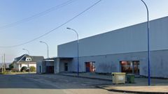 Exterior del pabell�n de Almeiras en Culleredo.