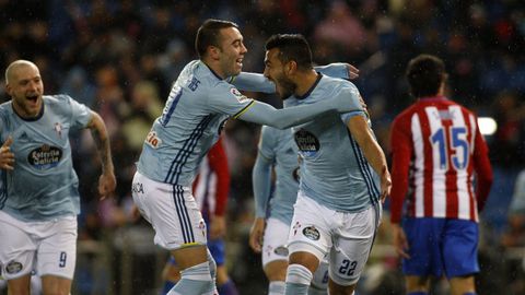 Atl�tico-Celta (3-2) de Primera el 12 de febrero del 2017.