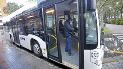 Autob�s urbano en Pontevedra