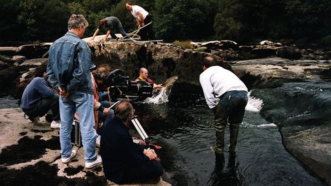 Lugo en el cine: Manuel Gutirrez Aragn filma en 1994 en Lugo y en O Piago El rey del ro