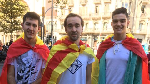 �lvaro, �lex y Juan. Ibiza, Ja�n y A Coru�a.