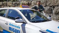 Ventura Bretal, de la autoescuela Miguel, asegura ser testigo de situaciones desesperadas en cuanto a la pérdida de puntos del carné.