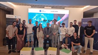 Imagen de la jornada de presentaci�n de proyectos para participar en el programa de BF Sports.