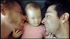 El matrimonio junto a su hija Carmen