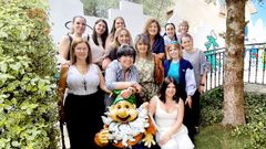 Las educadoras de la escuela infantil Los Pitufos de Vigo: Maribel, Rosa Mar�a, Josefa, Loli Mart�nez, Carol, Nanda, Mar, Loli Fern�ndez, Noelia, M�nica, Cristina, Andrea y Raquel. 