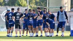 El Celta vuelve al trabajo en A Madroa