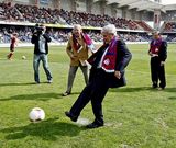 Ceresuela, autor del tanto del ascenso a Primera en 1963, rememor� ayer su gol en Pasar�n.
