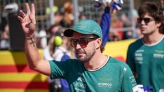 Fernando Alonso.Fernando Alonso, piloto de Aston Martin