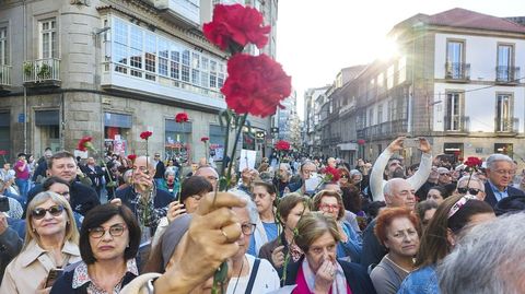 Cantata del &laquo;Gr&acirc;ndola, vila morena&raquo; en Pontevedra