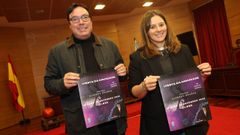 Tino Cordal y Noelia Gmez presentaron la I Festa da Mocidade