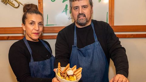 O Lar das Artes. El restaurante situado en  Ribelas, 60, en Matam�, concursa en el Petisqui�o con la tapa Ruleta de la carne. Cuesta 4 euros. 
