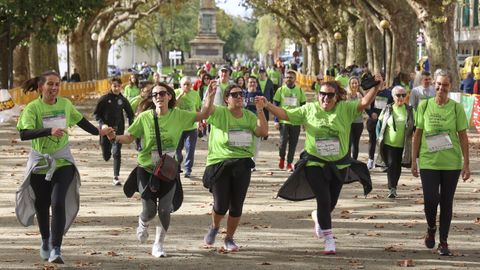 Carrera contra el c�ncer en Ferrol el pasado 9 de noviembre
