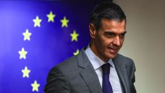 Pedro S�nchez en Bruselas.