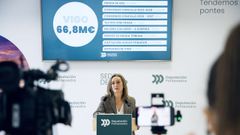 La vicepresidenta de la Diputaci�n de Pontevedra, Luisa S�nchez