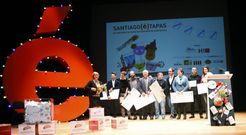 La entrega de premios del certamen a las mejores tapas tuvo lugar anoche. 