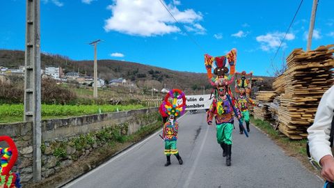 As foi o desfile de boteiros e fulins en Vilario de Conso