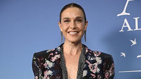 Raquel S�nchez Silva, el pasado 30 de septiembre en el estreno del musical �El alma al aire�, basada en las canciones de Alejandro Sanz