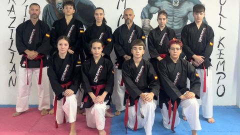 Integrantes del club que estarn en el campeonato.