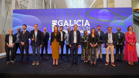 Entrega de los �ltimos premios Galicia Alimentaci�n, del Clusaga