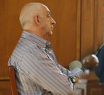 Santiago G�mez, durante el juicio en la Audiencia. 