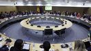 Imagen de la reunin del Consejo de Poltica Fiscal y Financiera celebrado en Madrid, presidida por la ministra de Hacienda, Mara Jess Montero.