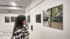 La exposicin de Rita Ibarretxe est en el espacio de arte Roberto Verino, en el Paseo de Ourense.