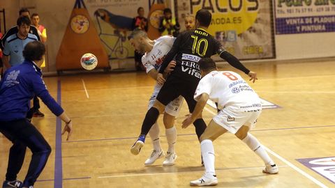  F�tbol Sala - Partido entre Noia Portus Apostoli y O Parrulo,  partido de Copa del Rey entre Noia y O Parrulo