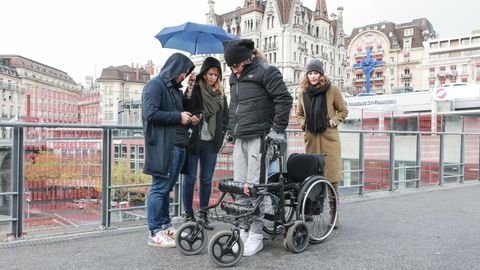 Uno de los pacientes que consigui� recuperar el movimiento