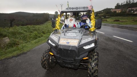Reyes Magos por Vimianzo, en curiosos vehiculos
